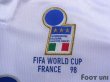 Photo6: Italy 1998 Away Reprint Shirt #18 Baggio R. (6)