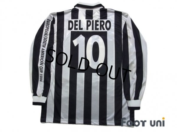 Del Piero Juventus Nike Soccer Long Sleeve Jersey Kit 11/12