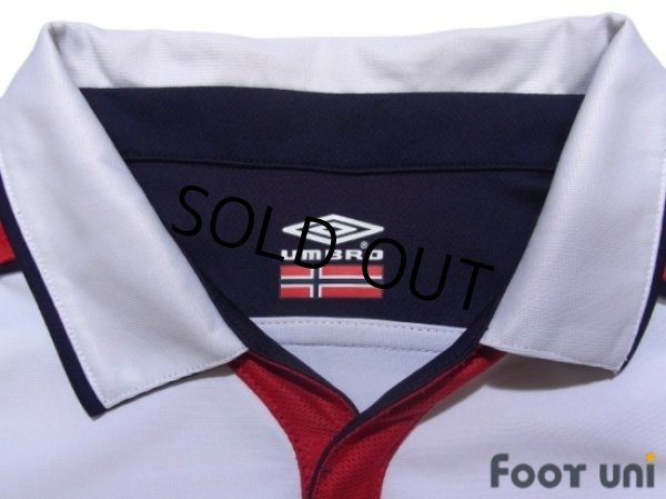Photo4: Norway 2003-2004 Away Reversible Shirt (4)