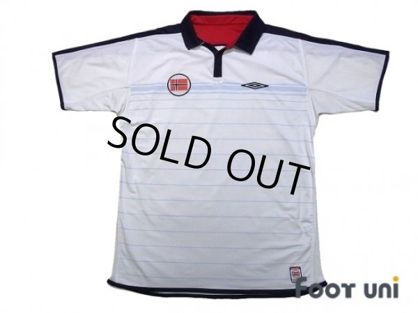 Photo7: Norway 2003-2004 Away Reversible Shirt (7)