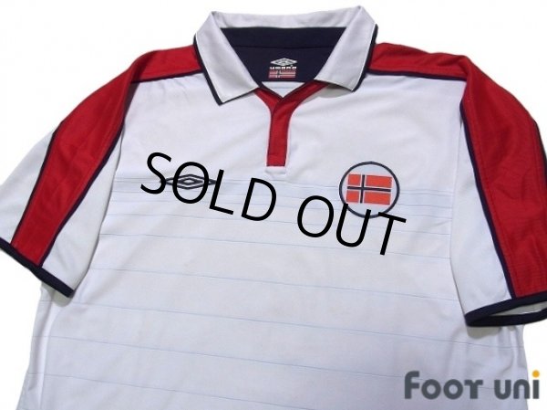 Photo3: Norway 2003-2004 Away Reversible Shirt (3)