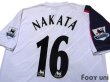 Photo4: Bolton Wanderers 2005-2007 Home Shirt #16 Hidetoshi Nakata BARCLAYS PREMIERSHIP Patch/Badge (4)