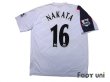 Photo2: Bolton Wanderers 2005-2007 Home Shirt #16 Hidetoshi Nakata BARCLAYS PREMIERSHIP Patch/Badge (2)