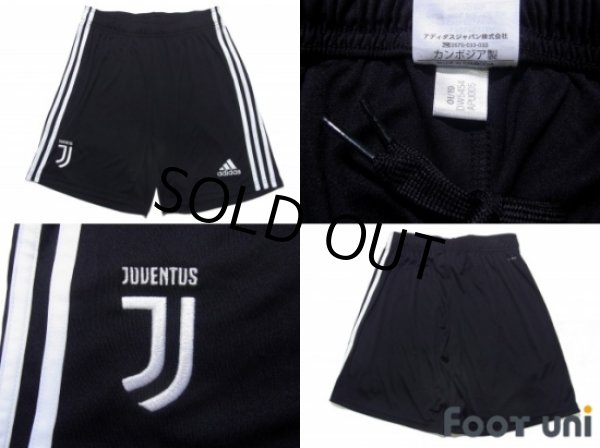 Photo8: Juventus 2019-2020 Home Authentic Shirts and shorts Set #7 Ronaldo (8)