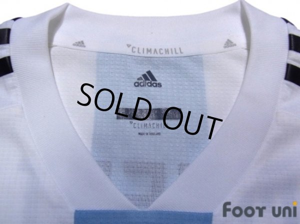 Photo6: Argentina 2018 Home Authentic Shirts and shorts Set #10 Messi (6)