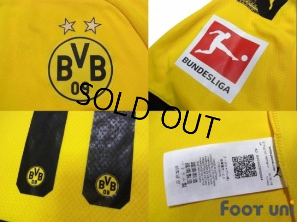 Photo7: Borussia Dortmund 2019-2020 Home Shirts and shorts Set #11 Reus 110th Anniversary Bundesliga Patch/Badge (7)