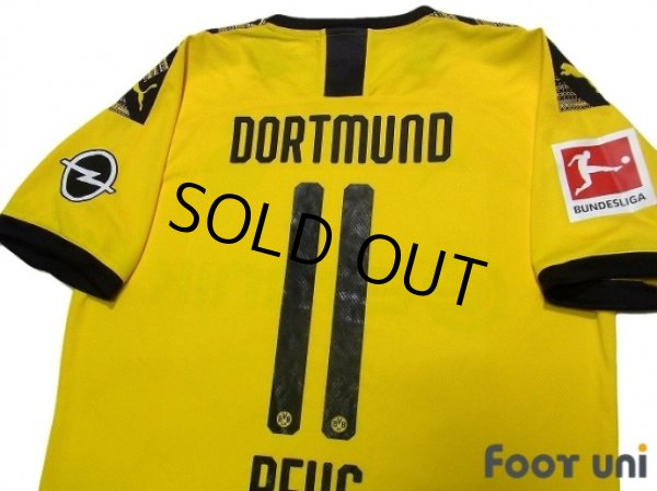 Photo5: Borussia Dortmund 2019-2020 Home Shirts and shorts Set #11 Reus 110th Anniversary Bundesliga Patch/Badge (5)