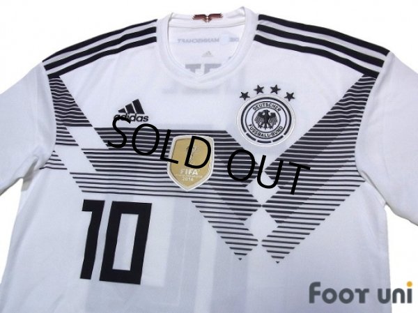 Photo4: Germany 2018 Home Shirts and shorts Set #10 Özil (4)