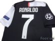 Photo5: Juventus 2019-2020 Home Authentic Shirts and shorts Set #7 Ronaldo (5)