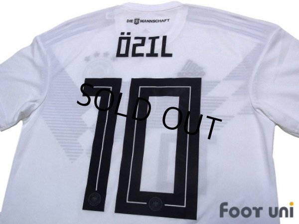 Photo5: Germany 2018 Home Shirts and shorts Set #10 Özil (5)