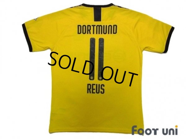 Photo3: Borussia Dortmund 2019-2020 Home Shirts and shorts Set #11 Reus 110th Anniversary Bundesliga Patch/Badge (3)