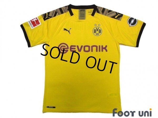 Photo2: Borussia Dortmund 2019-2020 Home Shirts and shorts Set #11 Reus 110th Anniversary Bundesliga Patch/Badge (2)