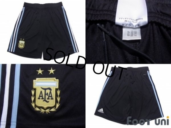 Photo8: Argentina 2018 Home Authentic Shirts and shorts Set #10 Messi (8)