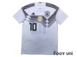 Photo2: Germany 2018 Home Shirts and shorts Set #10 Özil (2)