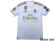 Photo1: Real Madrid 2019-2020 Home Shirt #26 Kubo Champions League Patch/Badge (1)