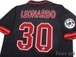 Photo4: AC Milan 1997-1998 3rd Shirt #30 Leonardo Lega Calcio Patch/Badge (4)