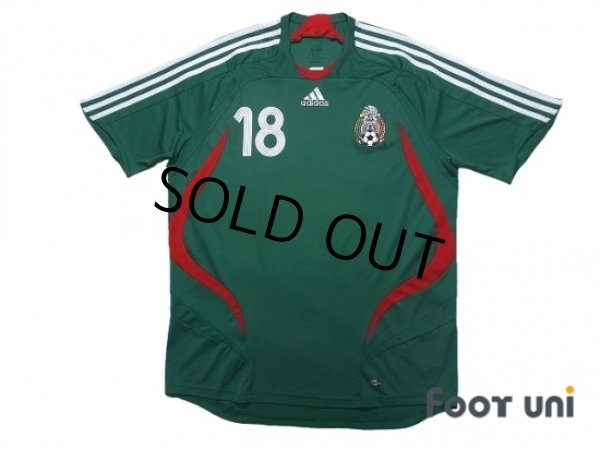 Photo1: Mexico 2007-2008 Home Shirt #18 Andres Guardado (1)