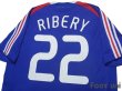 Photo4: France Euro 2008 Home Shirt #22 Ribery (4)