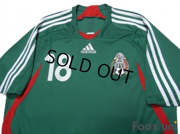 Photo3: Mexico 2007-2008 Home Shirt #18 Andres Guardado (3)