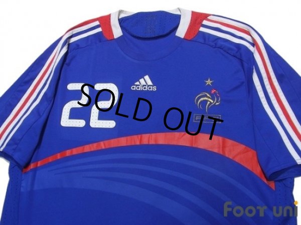 Photo3: France Euro 2008 Home Shirt #22 Ribery (3)