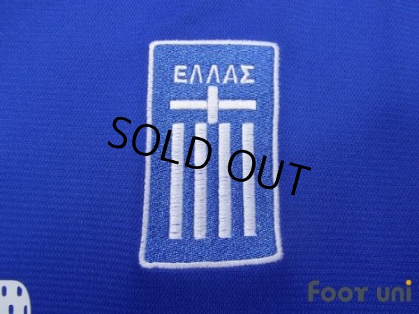 Photo6: Greece Euro 2004 Away Shirt #9 Charisteas UEFA Euro 2004 Patch/Badge UEFA Fair Play Patch/Badge (6)