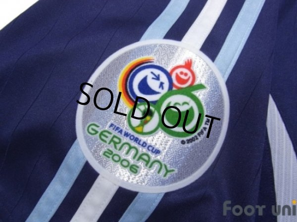 Photo7: Argentina 2006 Away Shirt #10 Riquelme FIFA World Cup Germany 2006 Patch/Badge (7)