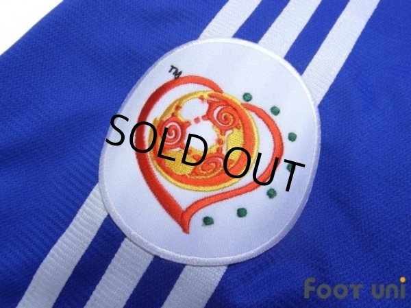 Photo7: Greece Euro 2004 Away Shirt #9 Charisteas UEFA Euro 2004 Patch/Badge UEFA Fair Play Patch/Badge (7)