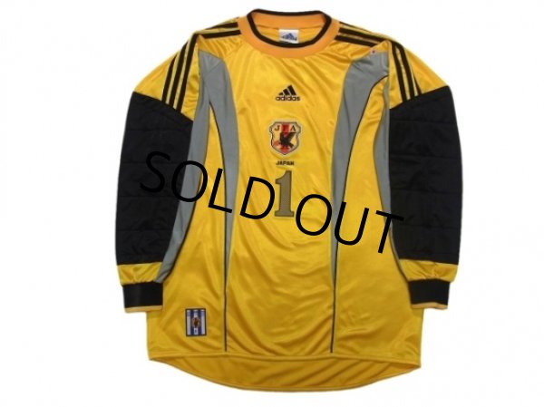 Photo1: Japan 1999-2000 GK Long Sleeve Shirt #1 Kawaguchi (1)