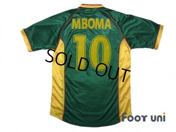 Photo2: Cameroon 1998 Home Shirt #10 Mboma (2)