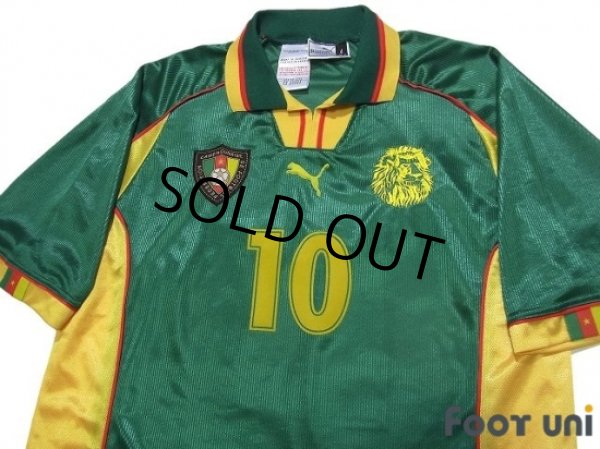 Photo3: Cameroon 1998 Home Shirt #10 Mboma (3)