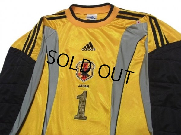 Photo3: Japan 1999-2000 GK Long Sleeve Shirt #1 Kawaguchi (3)