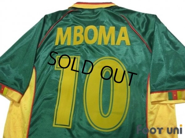 Photo4: Cameroon 1998 Home Shirt #10 Mboma (4)