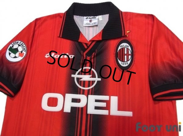 Photo3: AC Milan 1997-1998 4TH Shirt #10 Savicevic Lega Calcio Patch/Badge (3)