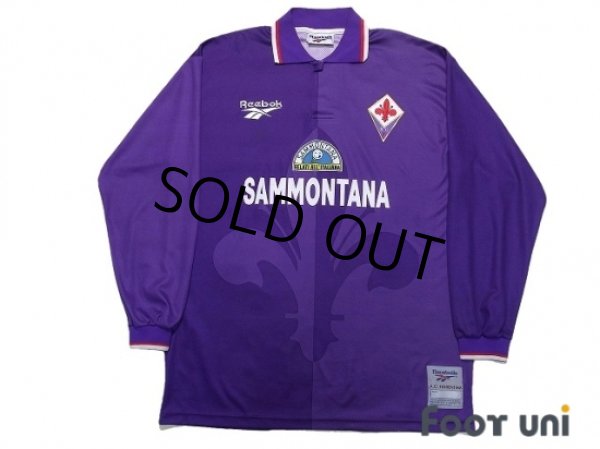 Fiorentina 1995-1996 Home Long Sleeve Shirt #9 Batistuta Fiorentina 1995-1996 Home Long Sleeve Shirt #9 Batistuta