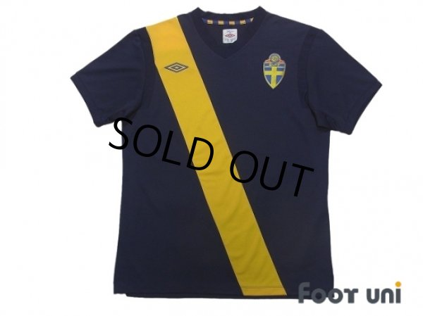 Photo1: Sweden 2011-2012 Away Shirt (1)