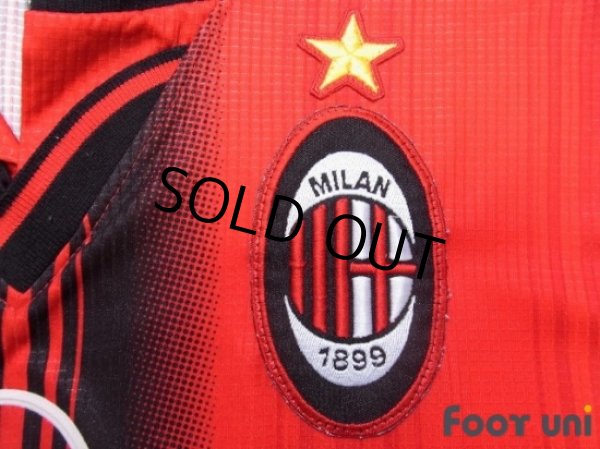Photo6: AC Milan 1997-1998 4TH Shirt #10 Savicevic Lega Calcio Patch/Badge (6)