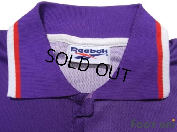 Photo5: Fiorentina 1995-1996 Home Long Sleeve Shirt #9 Batistuta (5)