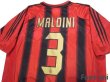 Photo4: AC Milan 2004-2005 Home Shirt #3 Maldini Scudetto Patch/Badge (4)