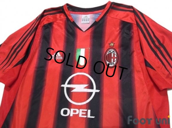 Photo3: AC Milan 2004-2005 Home Shirt #3 Maldini Scudetto Patch/Badge (3)