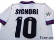 Photo4: Bologna 1998-1999 Away Shirt #10 Signori Lega Calcio Patch/Badge (4)