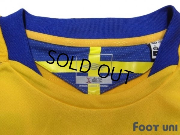 Photo5: Sweden 2006 Home Shirt #11 Larsson FIFA World Cup 2006 Germany Patch/Badge (5)