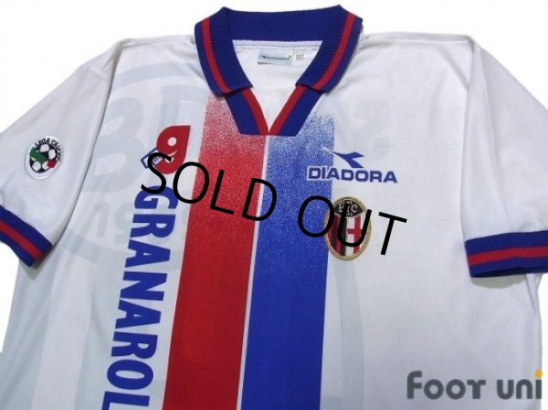 Photo3: Bologna 1998-1999 Away Shirt #10 Signori Lega Calcio Patch/Badge (3)