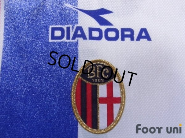 Photo6: Bologna 1998-1999 Away Shirt #10 Signori Lega Calcio Patch/Badge (6)
