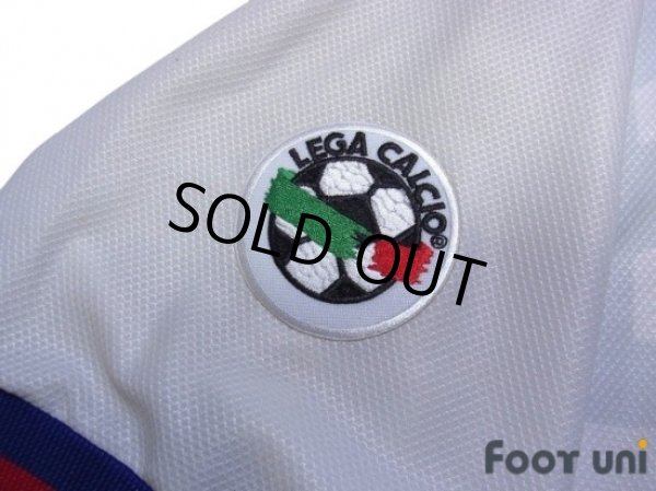Photo7: Bologna 1998-1999 Away Shirt #10 Signori Lega Calcio Patch/Badge (7)