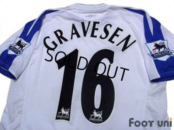 Photo4: Everton 2004-2005 Away Shirt #16 Gravesen BARCLAYS PREMIERSHIP Patch/Badge (4)