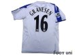 Photo2: Everton 2004-2005 Away Shirt #16 Gravesen BARCLAYS PREMIERSHIP Patch/Badge (2)