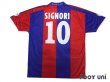 Photo2: Bologna 2003-2004 Home Shirt #10 Signori (2)