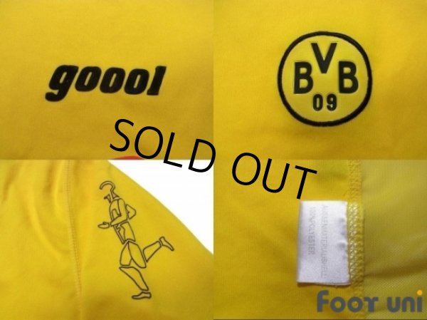 Photo5: Borussia Dortmund 2003-2004 Home Long Sleeve Shirt Bundesliga Patch/Badge (5)