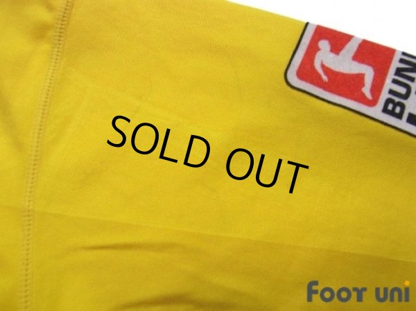 Photo7: Borussia Dortmund 2003-2004 Home Long Sleeve Shirt Bundesliga Patch/Badge (7)