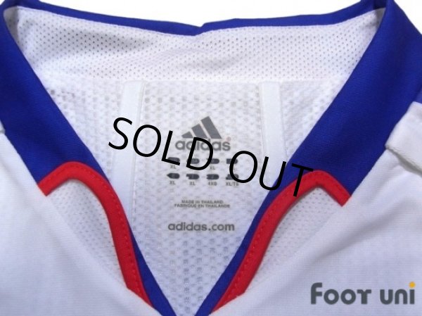 Photo5: France 2004 Away Authentic Long Sleeve Shirt #7 Pires (5)